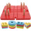 One Set Colored Wooden Geometry Block Matching And Shape Sorting Toys 9