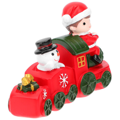 Mini Cartoon Train Doll Decor For Kids Gift 1
