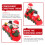 Mini Cartoon Train Doll Decor For Kids Gift 10