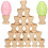 168 Peças Suportes De Madeira Para De Páscoa 10