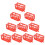 10Pcs Creative Animal Cage Models Sand Table Decor 6