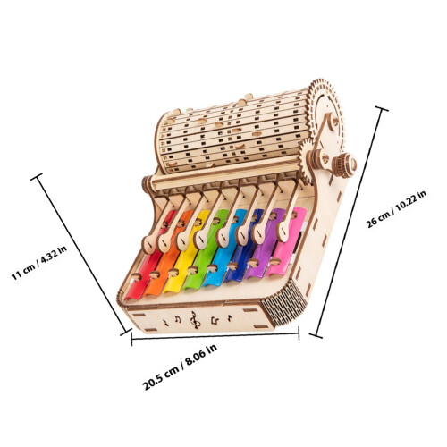 Brinquedo De Xilofone Infantil Instrumento Percussão 1