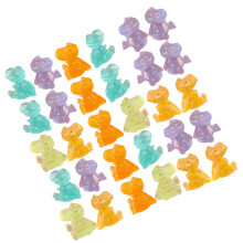 90 Pcs Tiny Dinosaur Model Ornament Glow In Dark Craft