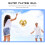 2 Palloni Da Spiaggia In PVC Con Paillettes 11