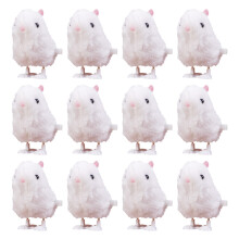 12Pcs Wind Up Rabbit Toys Bunny Jumping Easter Basket Stuffed Toys