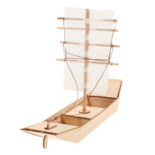 Kit Barca A Vela In Legno Fai Da Te Per Bambini