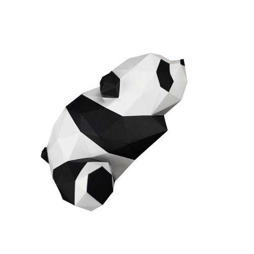 3 Pezzi Panda In 3D Da Te Decorazione Origami 2