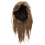 Men'S Riccia Stile Anni 80 Marrone Per Halloween 10