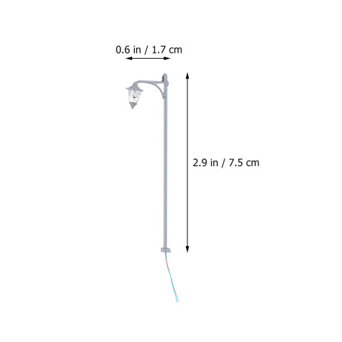 2Pcs Luminária Para De 2