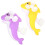 2Pcs Dolphin Shape Mini Hand For Kids 11