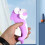 2Pcs Dolphin Shape Mini Hand For Kids 4
