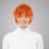 Wig De Para Cosplay: 30Cm, Design 5