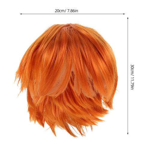 Wig De Para Cosplay: 30Cm, Design 1