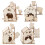 4 Set Casa Per Uccelli In Legno Bambini Da Dipingere 11