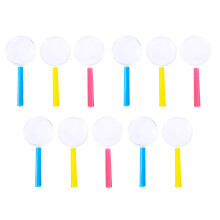 11Pcs Children's Teaching Magnifying Glasses Assorted Colors