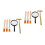 2 Set Kit Archeologici Bambini Con Martello E 10