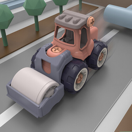 Set Veicolo Da Costruzione, Auto Componibile Con 1