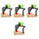 4Pcs Funny Kids Model Decorative Crane Playing Train Toy 5