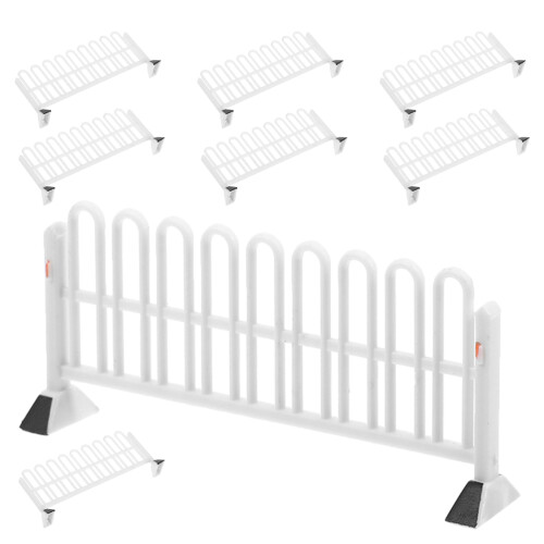 32 Pcs Stand Table Traffic Road Blocks Fence Models 1