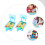 2 Set Da Tavolo Basket Con 4 Palline Per Bambini 9