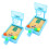 2 Set Da Tavolo Basket Con 4 Palline Per Bambini 10