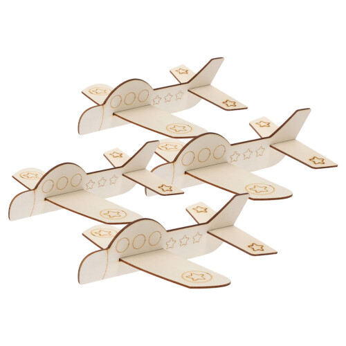 8 Unidades Avião De Para Pintura DIY 1