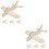 8 Unidades Avião De Para Pintura DIY 8