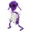 2 Scheletro Ballerino Antistress Per Bambini Esterno 10