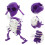 2 Scheletro Ballerino Antistress Per Bambini Esterno 5