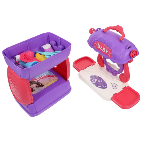 Set Trucco Bambini Parrucchiere Simulato