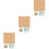 3 Set Geoboard Geometrico In Legno Con Punti 7
