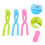 3Pcs Children Clips Outdoor Mixed Color 6
