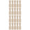 20Pz Da in Legno Khaki Per Progetti DIY Bambini 5
