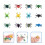 12Pcs Plastic Halloween Spider Toys Realistic Educational Figures 3