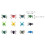 12Pcs Plastic Halloween Spider Toys Realistic Educational Figures 9