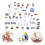 2 Set Mini Stradali Da 4