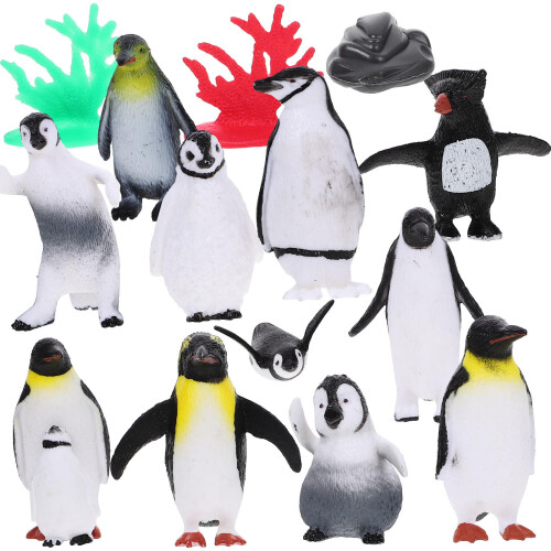 2 Conjuntos De Miniaturas De Para Decoração Polar