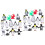 2 Conjuntos De Miniaturas De Para Decoração Polar 6
