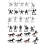 56Pcs Warrior Horses Medieval Toy Soldiers Mini Figures Decor Gift 1