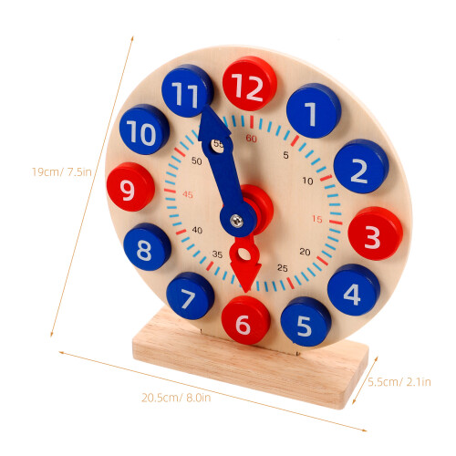 Conjunto Relógio Brinquedo Educativo Crianças 2