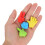 4 Unidades Borracha 3D Infantil Com Desenho , Material Escolar 4