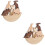 2 Set Giocattoli Impilabili In Legno Tema Per Bambini 8
