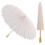 2Pcs 30Cm Diameter Diy White Paper Parasol For Children Performance 7