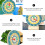 Wood Number Clock Toy Children Cognitive Educational Tool 11