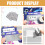 20 Fogli Adesivi Scratch Off Per Biglietti 11