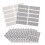 20 Fogli Adesivi Scratch Off Per Biglietti 9