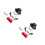 2 Sets Big Size Snowman Dressing Christmas Diy Decorations 7