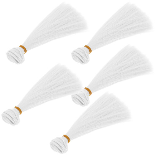 10 Unidades Perucas De Cabelo Para Bonecas Artesanato 1