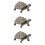 3 Unidades Decoração Artificial Animal Selvagem 10