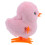3Pcs Plush Clockwork Chicks Toys Walking Wind-Up Chickens 1